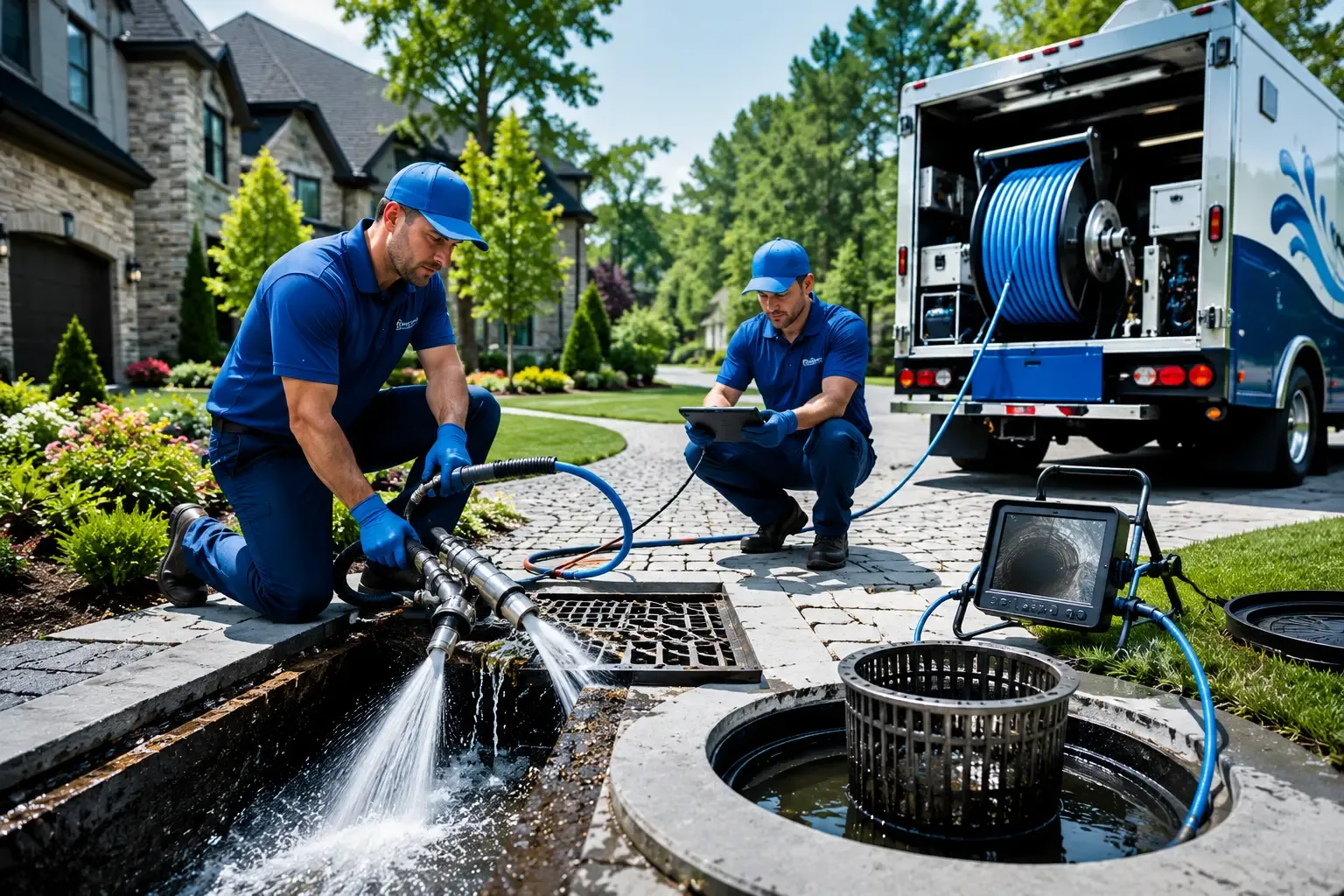 Local outdoor drain cleaning professionals in Conover, NC