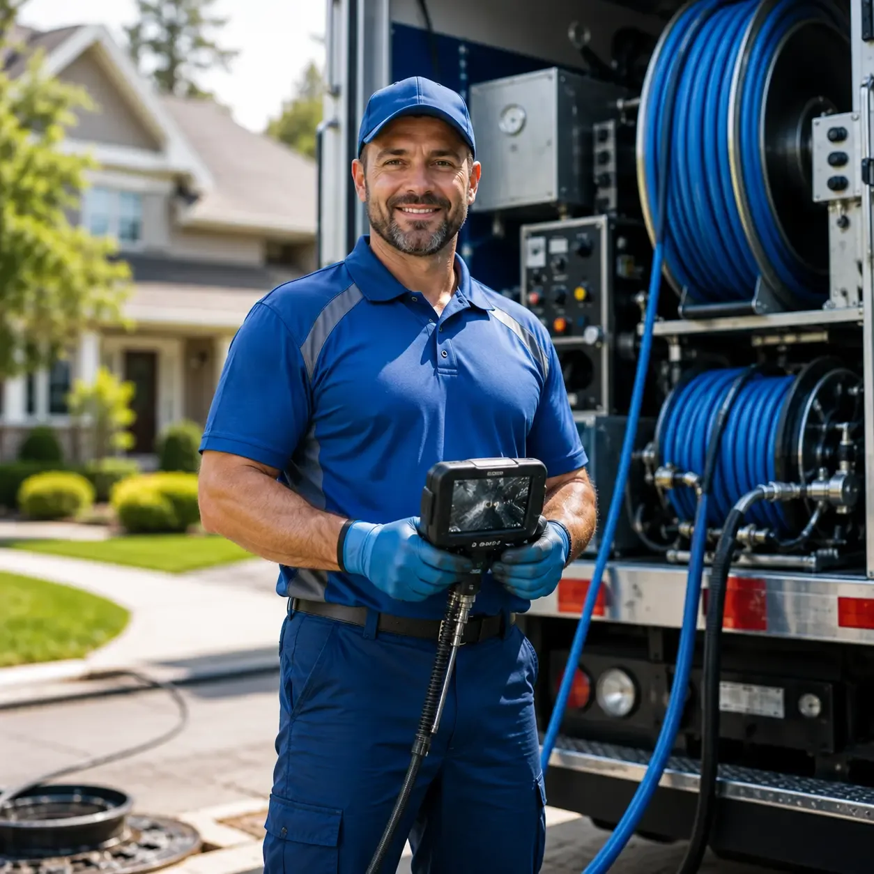 Local outdoor drain cleaning specialists in Conover, NC